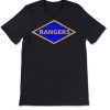 Army Rangers T Shirt Army Ranger Blue Diamond Vintage 75th