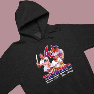 Atlanta Braves Eddie Mathews Hank Aaron Bob Horner and Dale Murphy T-Shirt – Best gifts your whole family