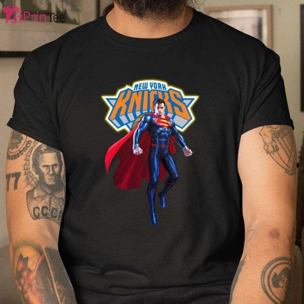 Awesome Superman Basketball New York Knicks T-Shirt – Best gifts your whole family