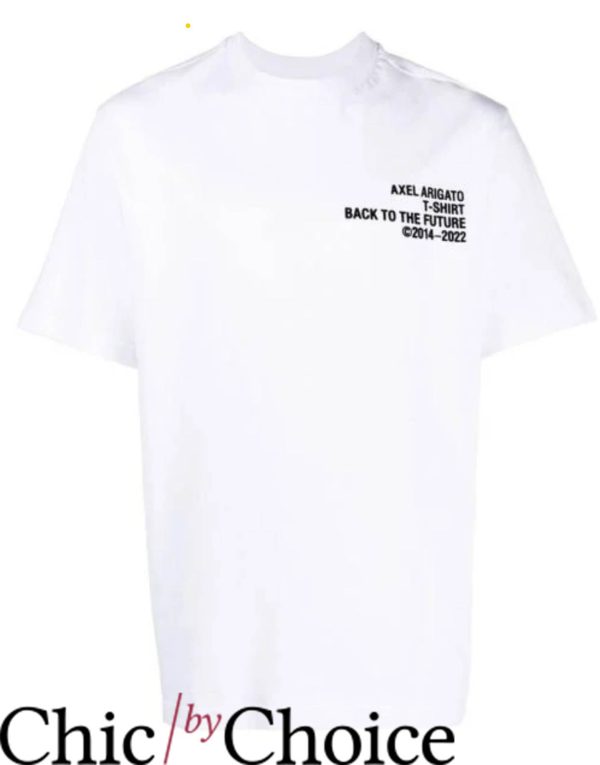 Axel Arigato T-Shirt Back To The Future T-Shirt Trending