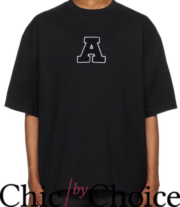 Axel Arigato T-Shirt Black College ‘A’ T-Shirt Trending