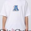 Axel Arigato T-Shirt Blue A Word T-Shirt Trending
