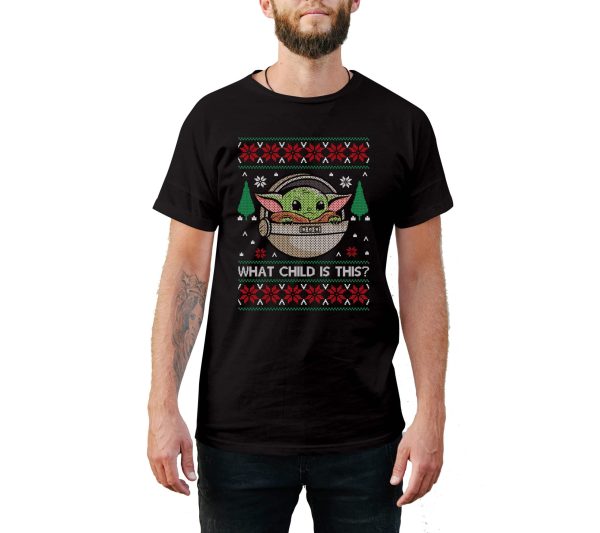 Baby Yoda Christmas Style T-Shirt