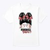 Baseball Sister Baseball Girl Funny Sister Mother’s Day Gift T-Shirt