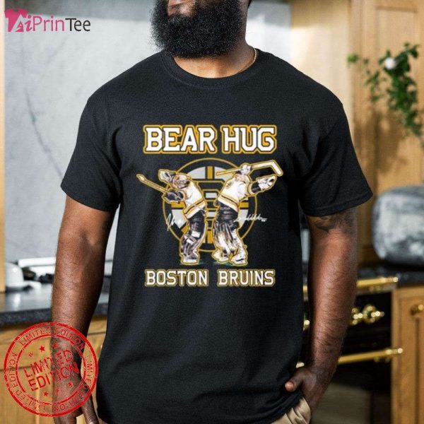 Bear Hug Signature Boston Bruins T-Shirt – Best gifts your whole family