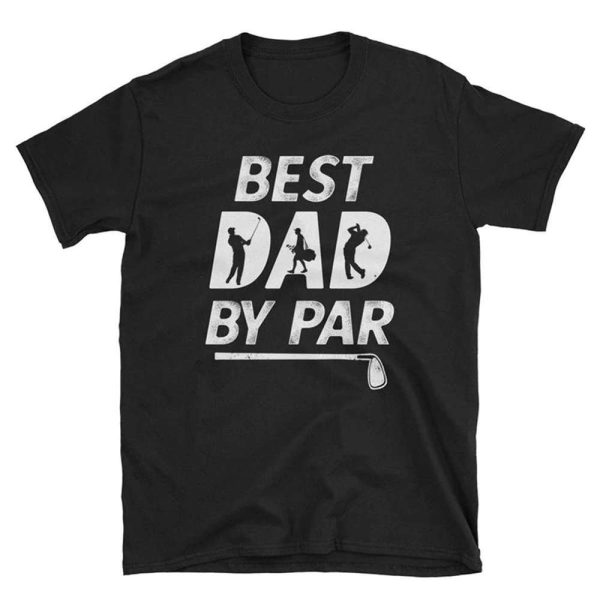 Best Dad By Far Golf Dad Birthday Gifts For Dad T-Shirt – Best gifts your whole family
