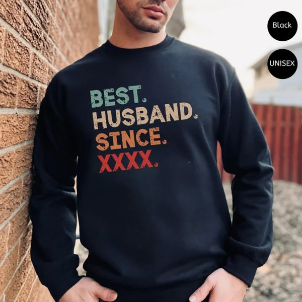 Best Husband Since Birthday gift for Husband T-Shirt – Best gifts your whole family