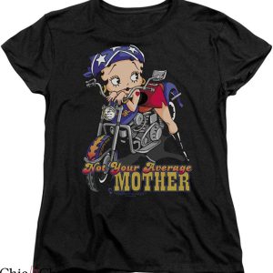 Betty Paige T-shirt Bettie Page Boop-Not Your Average Mother