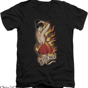 Betty Paige T-shirt Bettie Page Sexy Demon Girls Vintage
