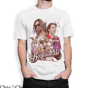 Big Lebowski T-shirt Funny Comedy Film Characters Retro