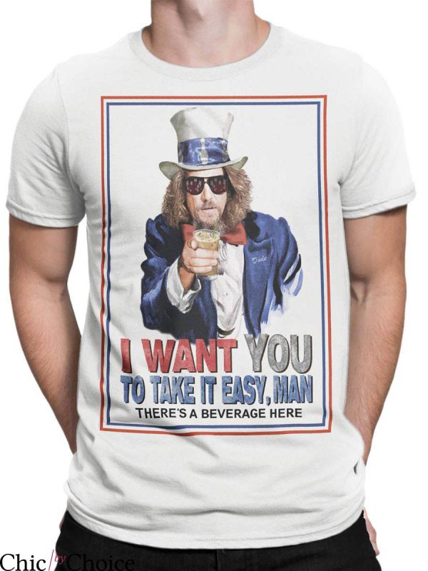 Big Lebowski T-shirt I Want You Funny Comedy Film