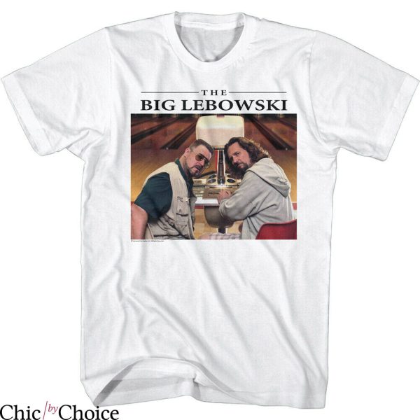 Big Lebowski T-shirt The Dude And Walter Bowling