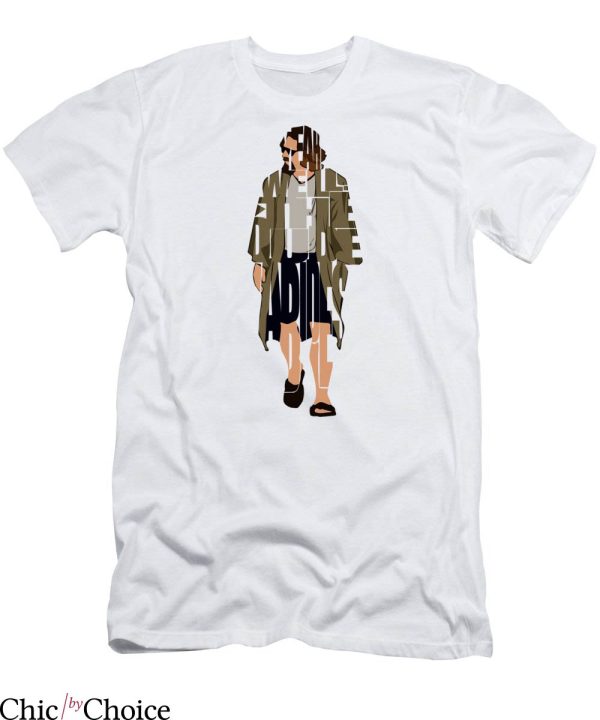 Big Lebowski T-shirt The Dude Typography Funny Film