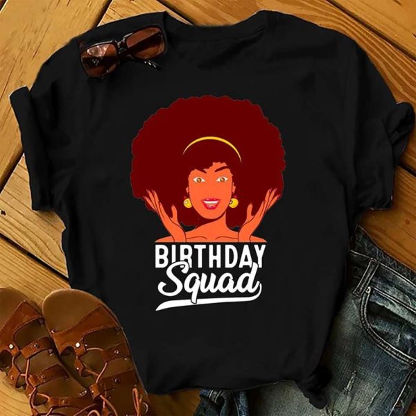 Birthday Squad Birthday Gift for Girlfriend T-Shirt – Best gifts your whole family
