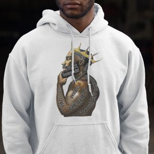 Black Fathers Are Kings Strong Supportive Shirt