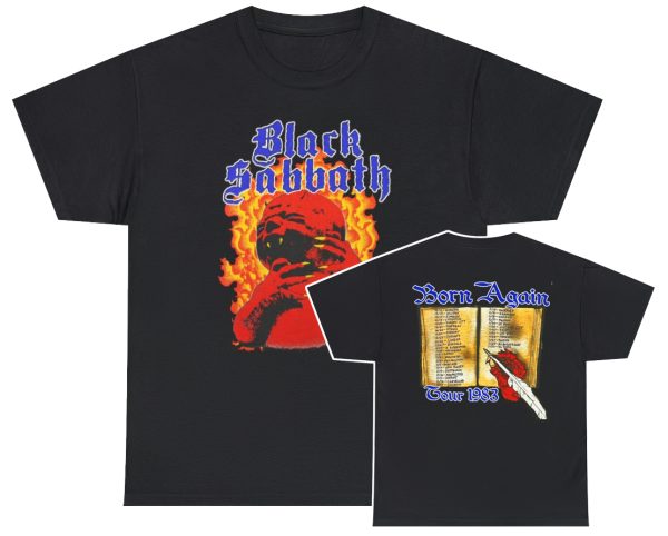 Black Sabbath 1983 Born Again Tour Shirt