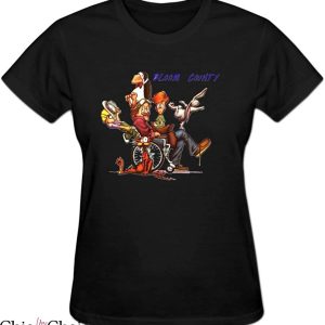 Bloom County T-shirt Milo Bill Opus Cutter John Hodge Podge