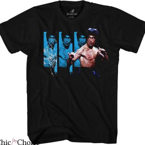 Bruce Lee T-Shirt Break Mirror The Way Of Intercepting Fist