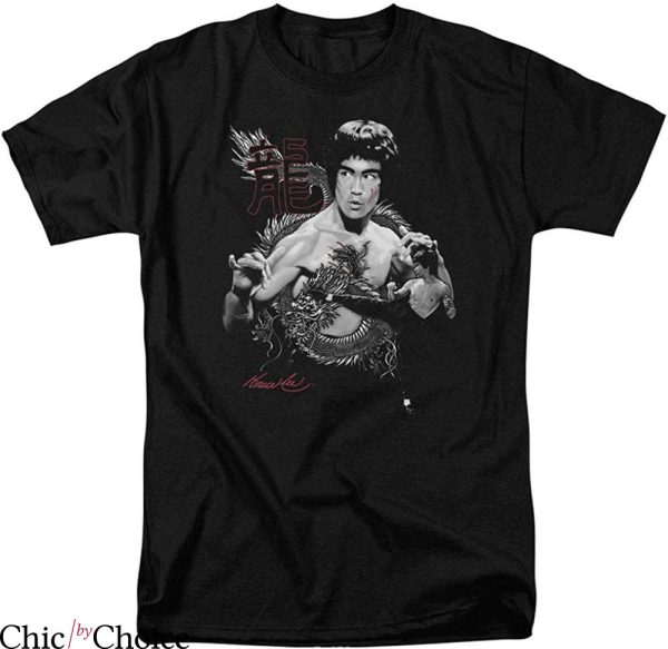 Bruce Lee T-Shirt Bruce Lee Dragon Legend Martial Artist