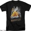 Bruce Lee T-Shirt Legend Yellow Dragon Top Martial Artist
