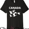 Canada Goose T-Shirt Canada Geese Goose Birds Premium Tee