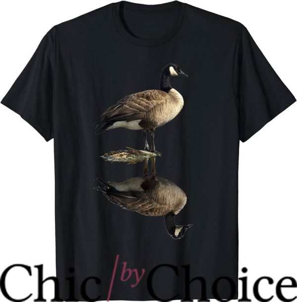 Canada Goose T-Shirt Canadian Goose Tee Reflection Trending