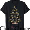 Canada Goose T-Shirt Goose Bird Christmas Tree Trending