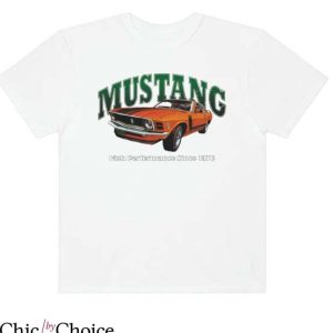 Car Show T Shirt Racing Vintage Car Mustang T Shirt