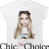 Cara Delavigne T-shirt Bisexual LGBTQ Super Model Cara