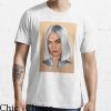 Cara Delavigne T-shirt Cara And Glamorous Silver Hair Machine