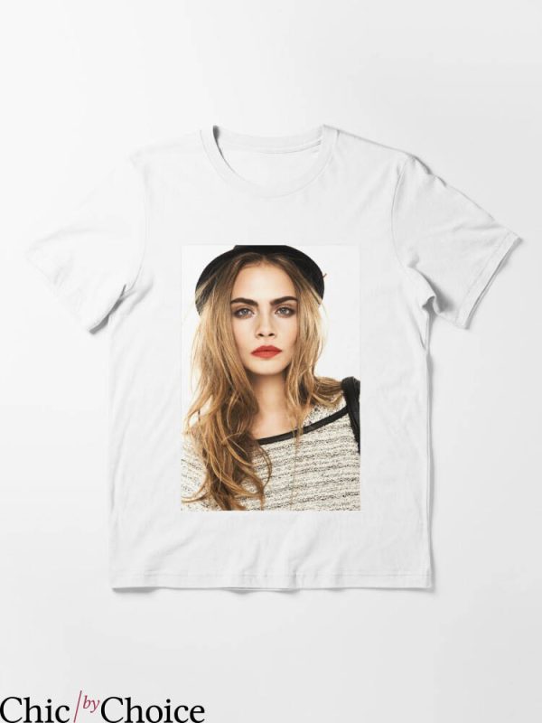 Cara Delavigne T-shirt Super Model Cara Bisexual LGBTQ