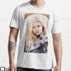 Cara Delavigne T-shirt Super Model Cara In Casual Clothes