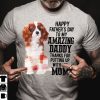 Cavalier King Charles Spaniel Shirt Fathers Day Amazing Dad
