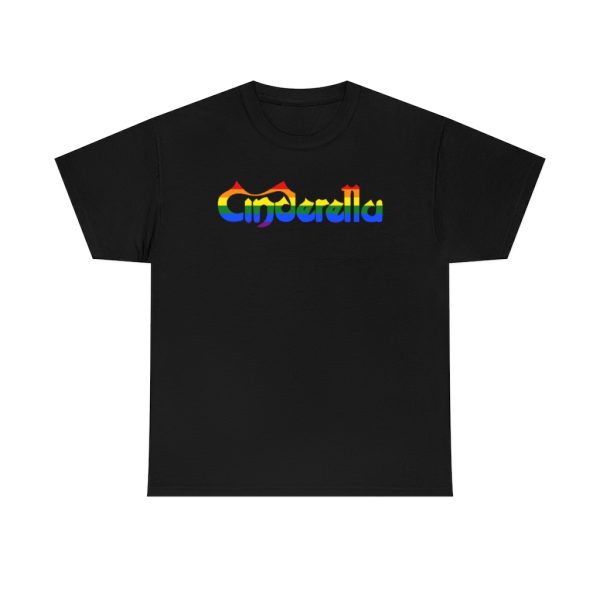Cinderella Band Logo Pride Flag Shirt