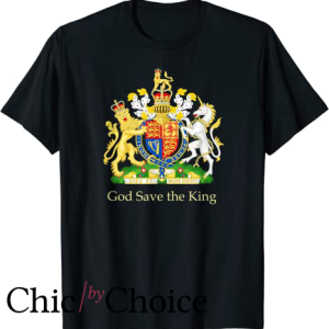 Coronation T Shirt God Save the King Royal