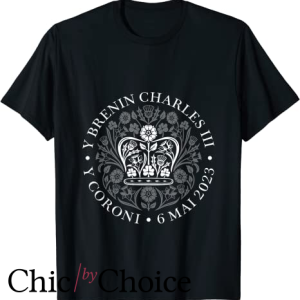 Coronation T Shirt Merchandise Welsh Emblem
