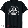 Coronation T Shirt Not Invited Team Monarchy Souvenir