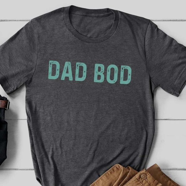 Dad Bod Its A Father Figure Funny Birthday Gifts For Dad T-Shirt – Best gifts your whole family