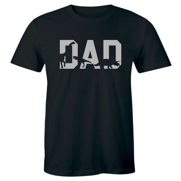Dad with Dinosaur Birthday Gifts For Dad T-Shirt – Best gifts your whole family