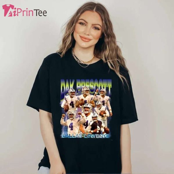 Dak Prescott Bootleg Retro T-Shirt – Best gifts your whole family