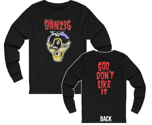 Danzig God Don’t Like It Long Sleeves Shirt