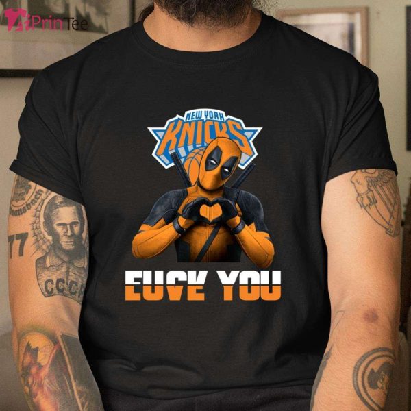 Deadpool New York Knicks NBA T-Shirt – Best gifts your whole family