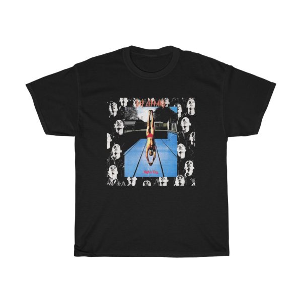 Def Leppard 1981 High ‘n’ Dry Album Cover Shirt