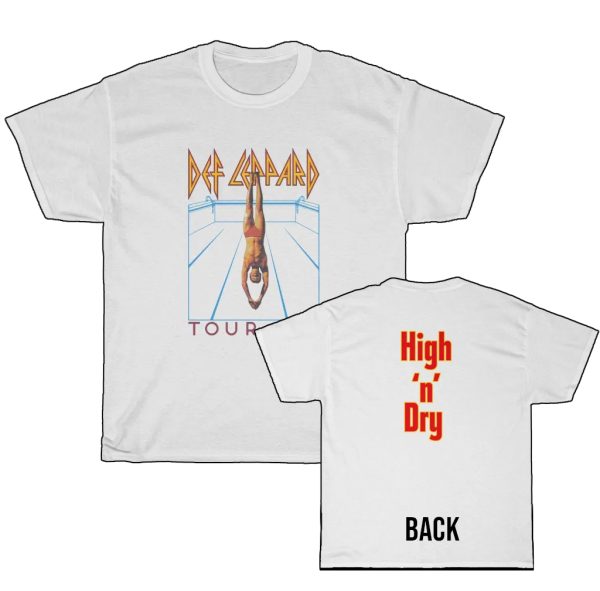 Def Leppard Tour 1981 High ‘n’ Dry T-Shirt