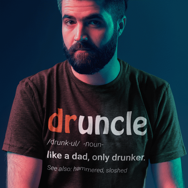 Drunkle Shirt Uncle Like A Dad Only Drunker
