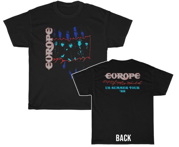 Europe 1988 Out of This World US Summer Tour Shirt