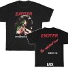 Exciter 1986 Unveiling The Wicked European Tour Shirt
