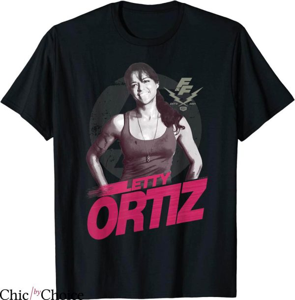 Fast And Furious T-shirt Letty Ortiz Smiling Portrait Logo
