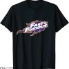 Fast And Furious T-shirt Purple And Orange Flames Logo Movie