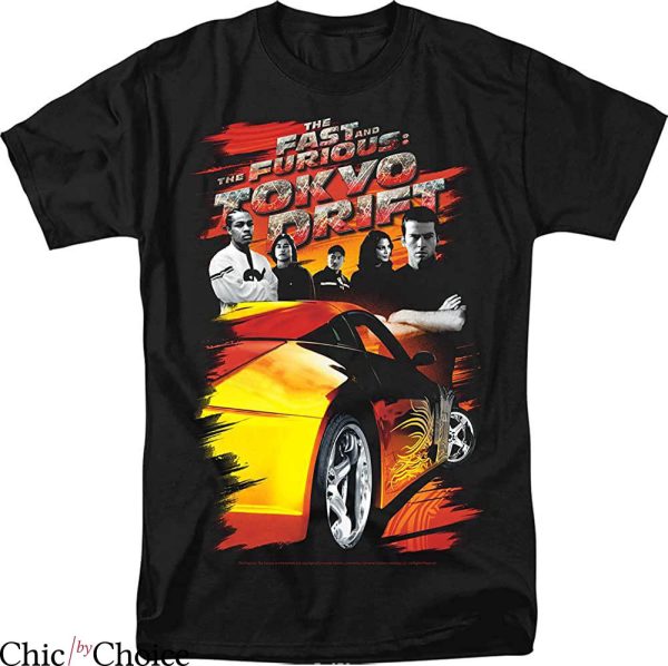 Fast And Furious T-shirt Tokyo Drift Racing Movie Lovers